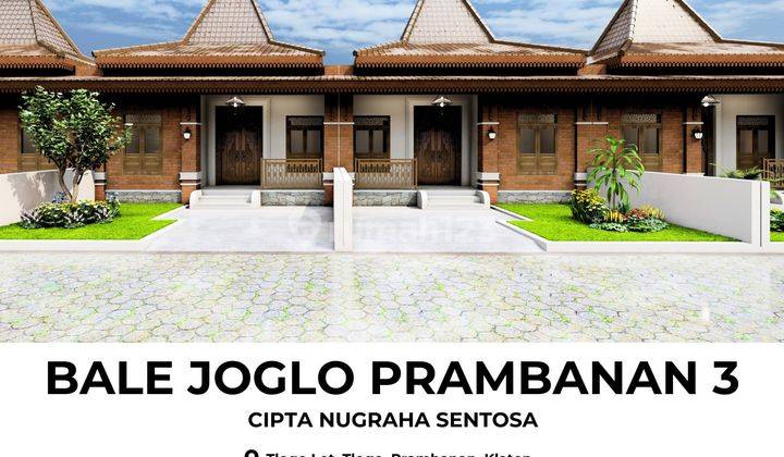 Rumah Joglo di Prambanan, 400 Jutaan Spesial Promo September. 1