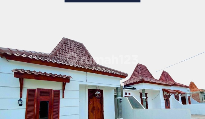 Modern Joglo Ready-to-Build Type 45/90 m², Easy Access to Jogja & Solo