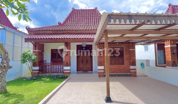 Joglo House in Jogja can be Discounted 50 Million! Year-End Special, Freehold Title.