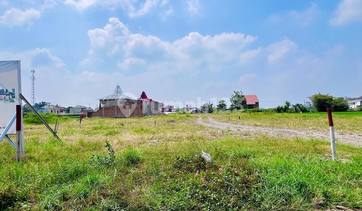Tanah SHM Dijual Murah Mangku Jl Aspal di Klaten Kota