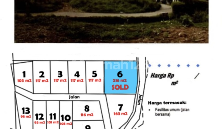 Dijual Kavling Tanah Siap Dikembangkan / Didevelop Lokasi Strategis Dekat Universitas Stan & Stasiun KRL Pondok Ranji Tangerang Selatan SHM Nego