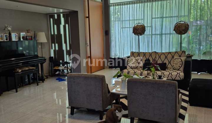 Rumah Mewah Asri Siap Huni Semi Furnished Dalam Perumahan Elite Senayan Bintaro Jaya Sektor 9 Tangerang Selatan Shm Nego