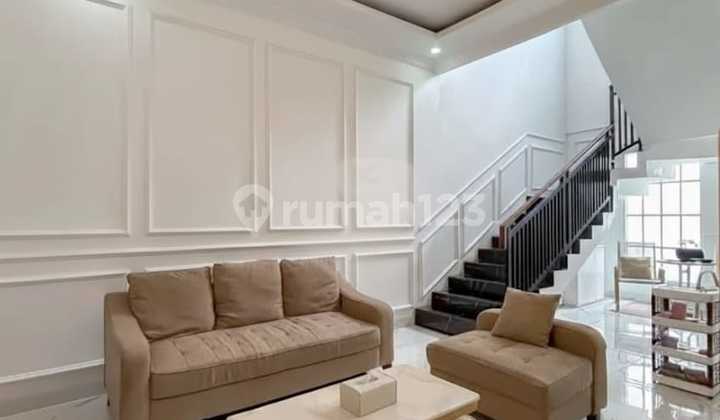 Rumah Mewah Lokasi Strategis Di Kebayoran Residence Bintaro Jaya Sektor 7 Tangerang Selatan Semi Furnished Shm Nego