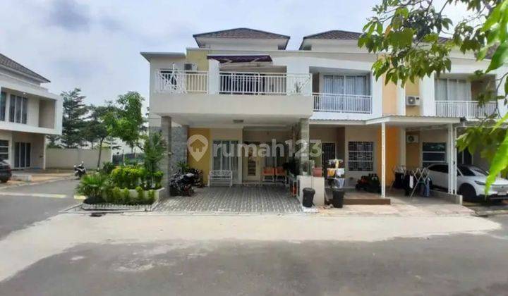 Rumah Hook 2 Lantai The Monde Residence Siap Huni  2