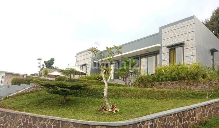 For Sale 2-Story Villa - 2 Swimming Pools In Cijeruk Bogor