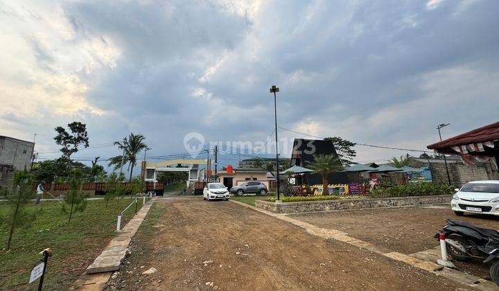 Tanah Villa SHM Jual Pinggir Jalan Akses Mobil Dekat Stasiun  1