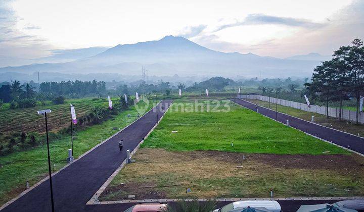 Dijual Tanah Kavling SHM Pinggir Jalan Akses Mobil View Gunung 1