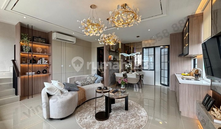 New 2-Story House Priced at 1.9 Billion in BSD Near Station and Toll Gate