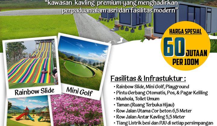 Dijual Tanah Kavling Eksklusif Bogor Fasilitas Premium  1