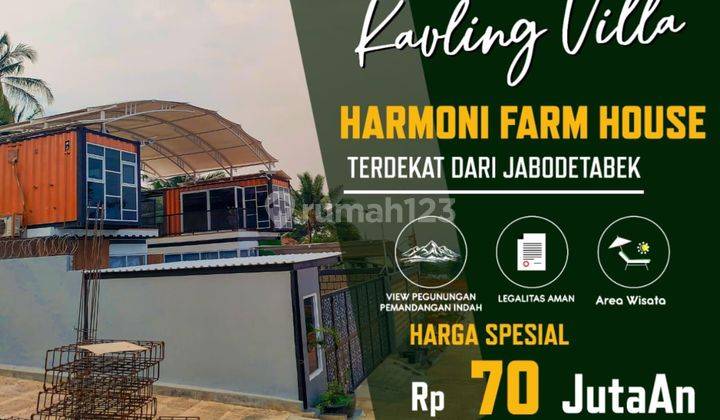 Dijual Tanah SHM 100 m² Lokasi Strategis Dekat Exit Tol  2