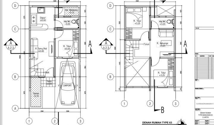 Rumah 2 Lantai Dekat Tol Grandwisata Rumah Baru Unfurnished SHM - Sertifikat Hak Milik 2