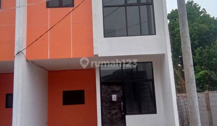 Rumah Dua Lantai Dekat Kawasan MM2100 Harga Murah Rumah Baru SHM - Sertifikat Hak Milik di Jalan Raya Setu, Bekasi 2