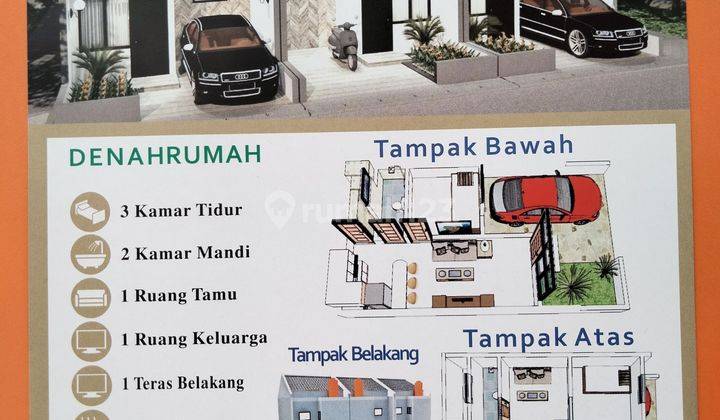 Rumah Baru 2 Lantai Shm Tanpa Dp | 2