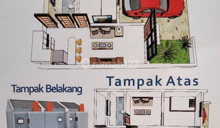 Rumah 2 Lantai Dekat Pintu Toll 2