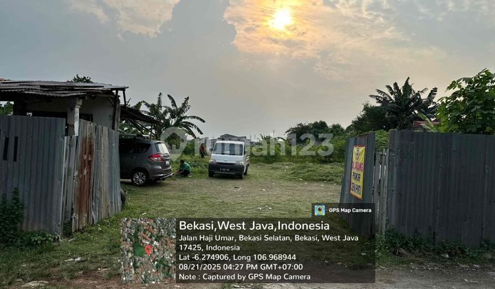 DIJUAL CEPAT TANAH KOMERSIAL/PERKEBUNAN H. UMAR CEGER JAKASETIA BEKASI 