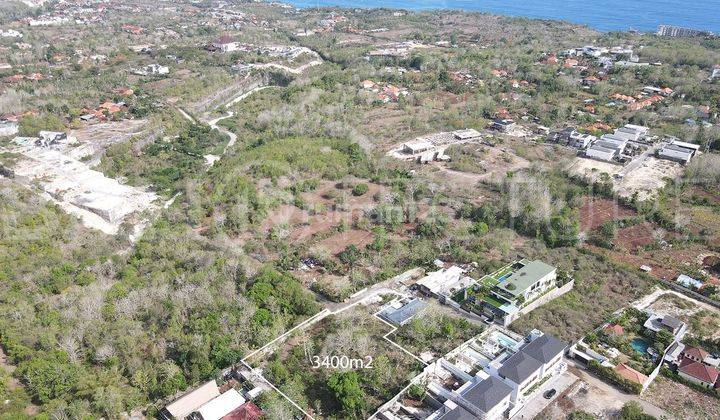 Premium 3400m2 Plot Of Land In Pecatu With Ocean View 2