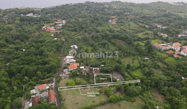 500m2 Stunning Land With Ocean View Near Nunggalan Beach Uluwatu 1