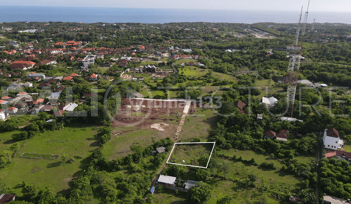 700m2 Amazing Land With Ocean View And GWK View In Ungasan Bukit Area 2