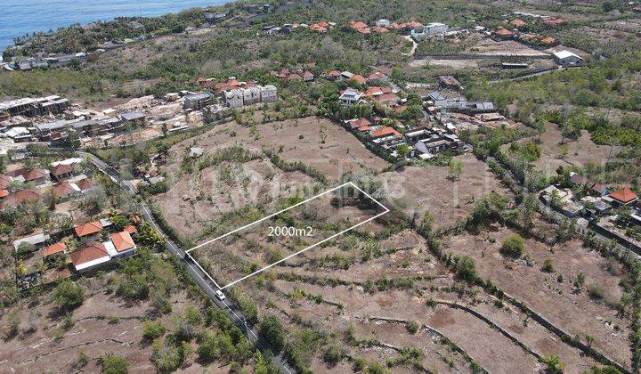 Premium 2000m2 Plot Of Land With Ocean View In Ungasan 1