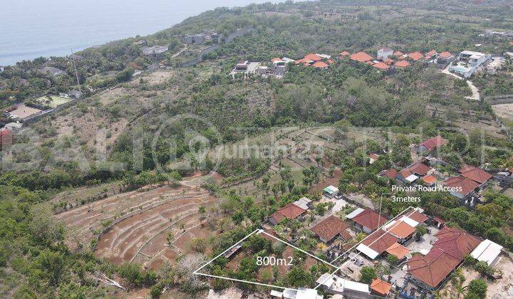 Premium 800m2 Plot Of Land With Ocean View In Ungasan 2