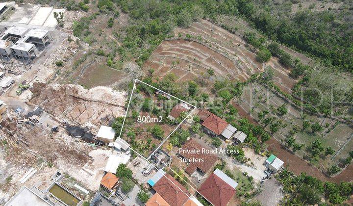 Premium 800m2 Plot Of Land With Ocean View In Ungasan 2