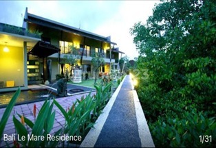 For Sale Fast 16-room hotel in Jimbaran area complete with reception, kitchen, minibar, pool 2