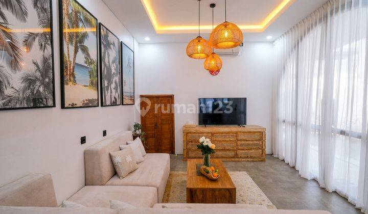 For Rent Villa 3 Bedrooms Furnished In Kerobokan Cn 2