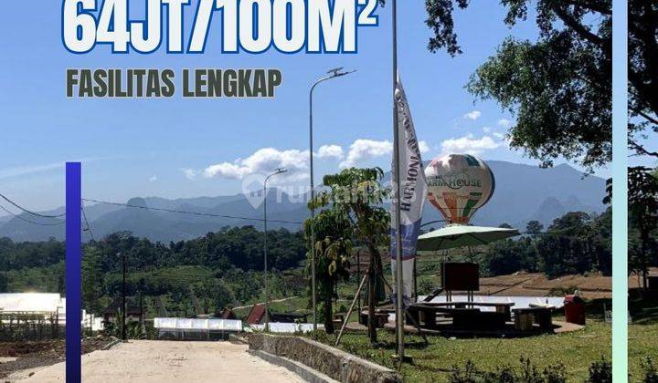 Tanah Murah 100 m² Hanya 64 Juta, Fasilitas lengkap  2