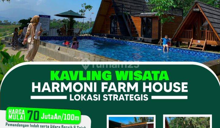 Tanah Marah 100 m² hanya 70jutaan, lokasi Cariu 1