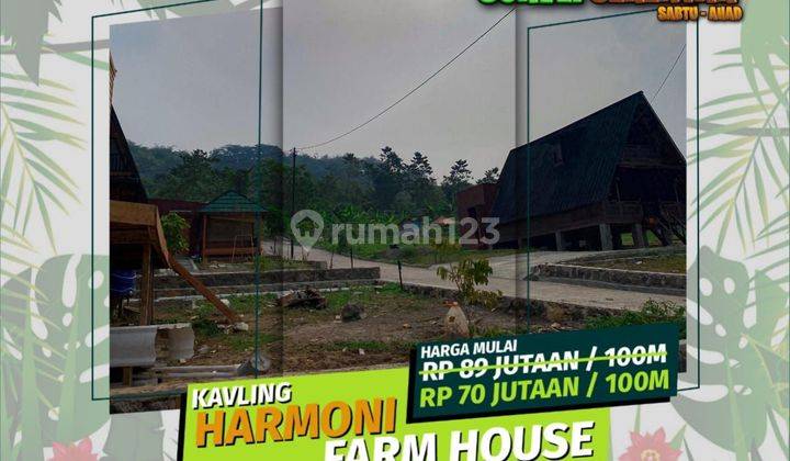 Tanah 100 m²hanya 67jt, lokasi pinggir jalan 1