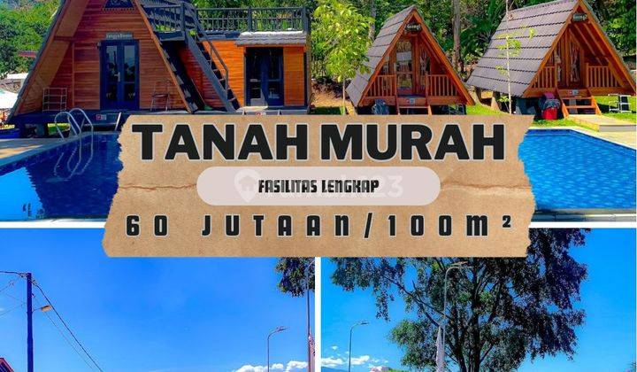 Tanah 100 m² Dijual murah bU, Lokasi strategia 1