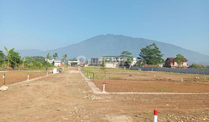 Dijual Tanah SHM 100 m² View Gunung Salak, 1 Menit Ke Stasiun 1