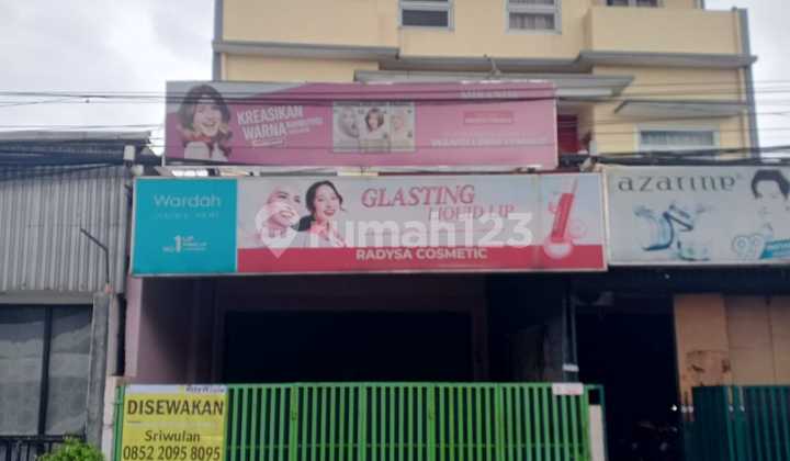 Disewakan Ruko 3 Lantai Pinggir Jalan Raden Fatah Ciledug