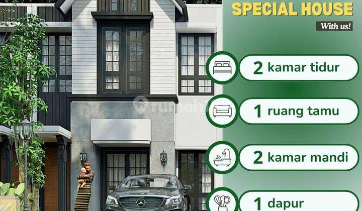 Rumah Modern Lokasi Dekat Kantor Terpadu 0 Jalan Raya  2