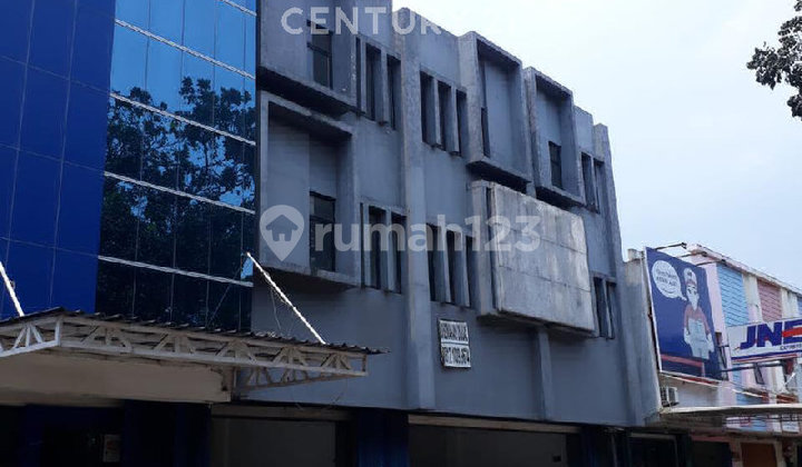 Ruko 3 LT Bangunan Full Pinggir Jalan Poris Tangerang R2286