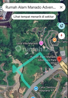 Dijual Lahan Kosong 10 Ha di Ring Road dekat dengan Pintu Tol Manado Bitung