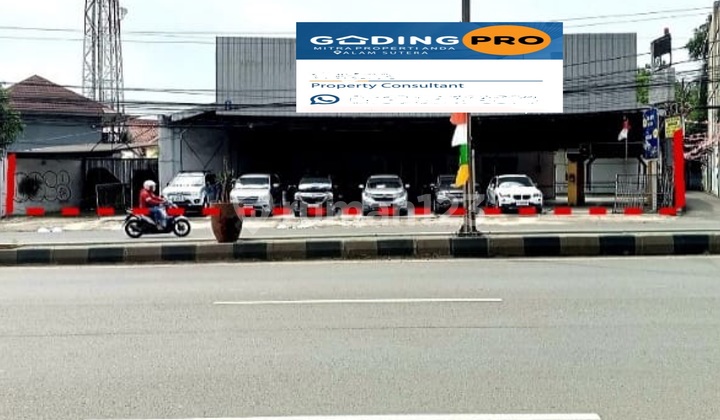 Bangunan Ex Showroom di Jl Raya Serpong ( jalan utama sangat ramai & strategis)