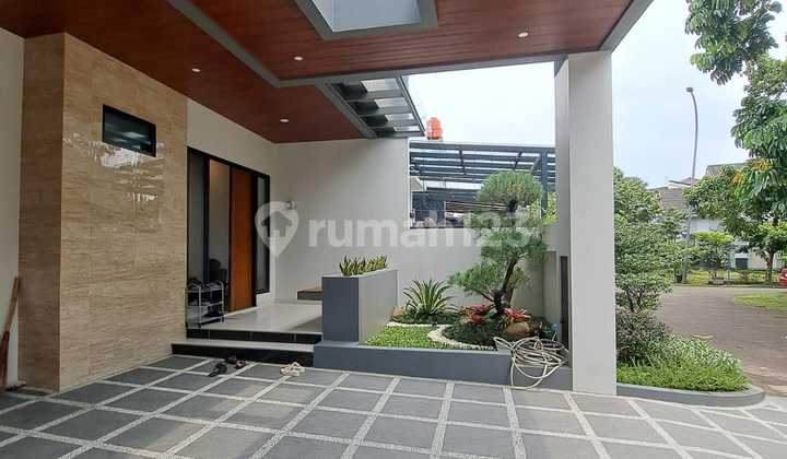 Rumah Model Kontemporer Modern Di Kencana Loka Bsd