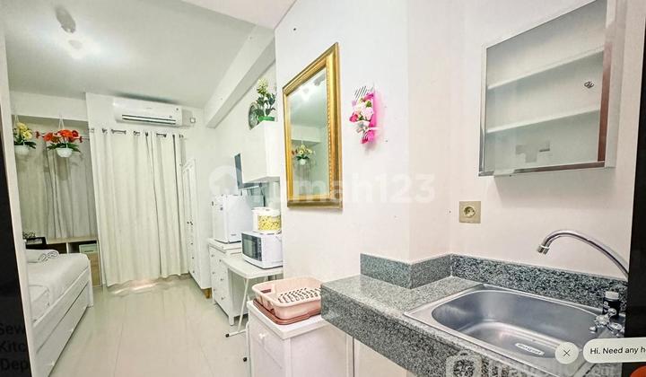 Dijual Cepat 1 Unit Studio Full Furnish di Apartemen Trans Park Cibubur