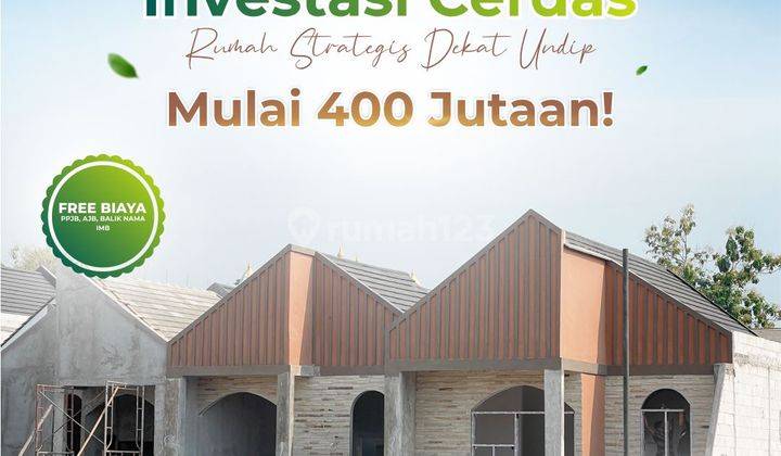 Rumah Cluster Exclusive Di Kawasan Kampus Undip Tembalang 1