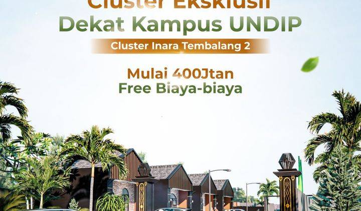 Perumahan Cluster Murah Di Dekat Kampus Undip Tembalang 2