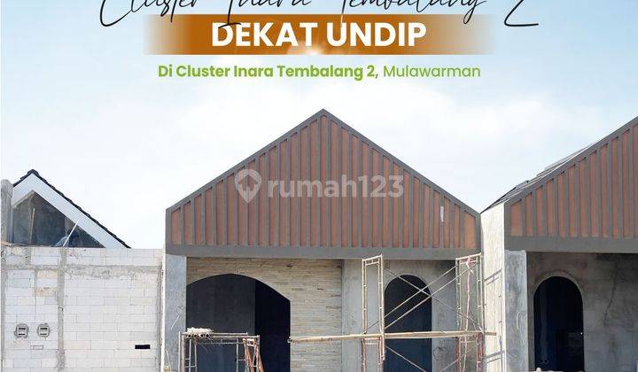 Perumahan cluster di semarang atas,kawasan undip tembalang 1