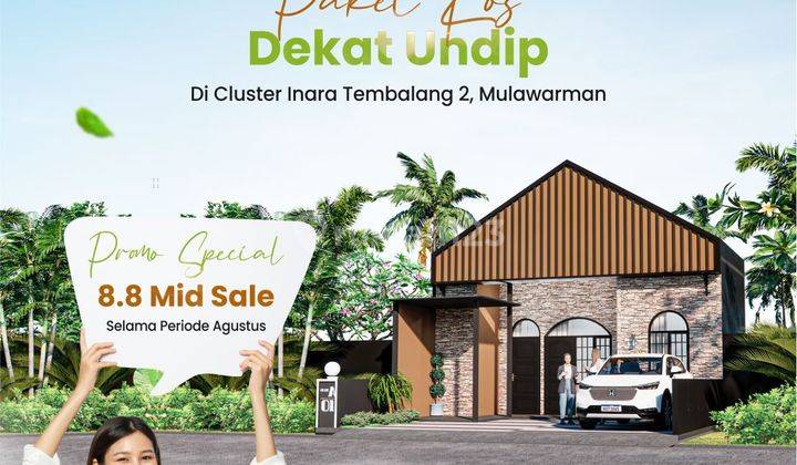 Perumahan Cluster Di Kawasan Undip Tembalang Faselitas Lengkap 1