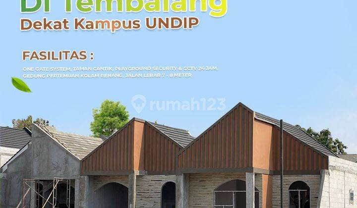 Di Jual Rumah Dalam Cluster Dekat Kampus Undip 1