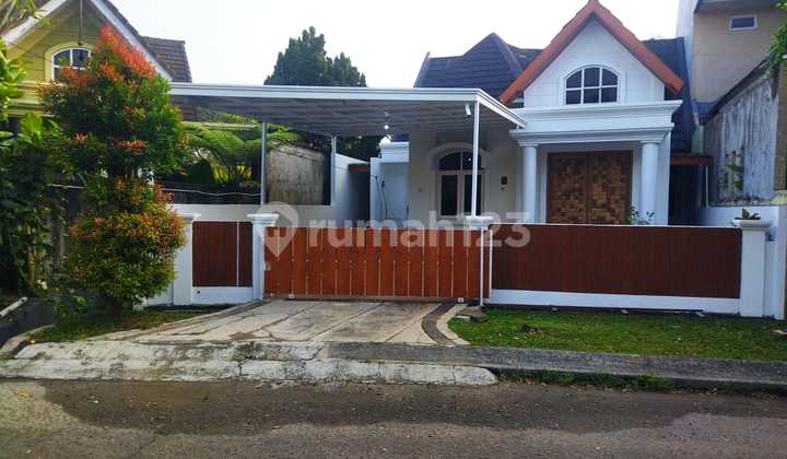 The Cheapest House In Cibubur Golf Hill Has Front And Back Gardens