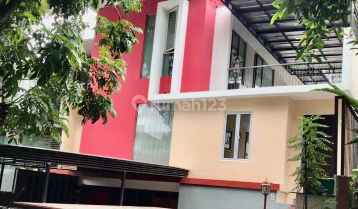 Dijual Rumah 3 Lantai Dengan Kolam Renang Di Mahogani Samping Mall Tsm Cibubur 1