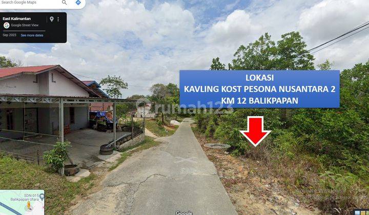 Tanah di Jalan Pdam Waduk Manggar Km12 , Balikpapan SHM 1