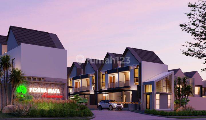 Rumah Villa Modern 2 Lantai Berkonsep Scandinavian View Kota Wisata Batu 2