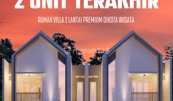 Bisnis Investasi Rumah Villa Premium 2 Lantai View Pegunungan 1