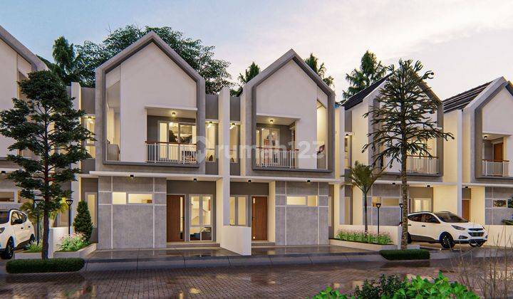 Investasi Rumah Villa Premium Modern 2 Lantai View Kota Batu 1